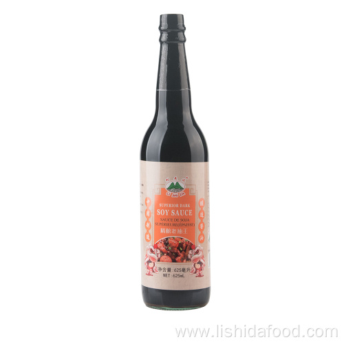 625ml Glass Bottle Superior Dark Soy Sauce